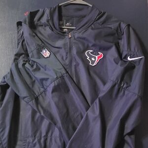 Nike Texans Navy Windbreaker